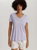Hanro T-Shirt Sleep & Lounge in purple heather