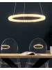 Beliani Pendelleuchten MAGAT in Silber/Transparent - (W) 60 x (H) 142 x (L) 60 cm