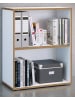 VCM  Holz Büro Regal Bücher Ordner Aktenregal Salia 2f in Weiß