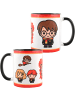 United Labels Harry Potter Tasse - 3 Freunde Gryffindor  320 ml in weiß/rot