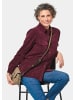 GOLDNER moderne Hemdjacke in trageangenehmer Qualität in aubergine