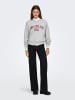 ONLY Sweatshirt in Light Grey Melange