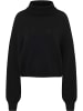 RISA Strick Rollkragenpullover in Schwarz