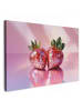 MuchoWow Leinwand Bilder Pink