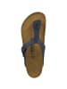 Birkenstock Zehensandale Gizeh Birko-Flor normal in blau
