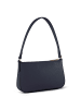Lazarotti Bologna Leather Pochette Schultertasche Leder 22 cm in navy