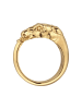 KUZZOI Ring 925 Sterling Silber in Gold
