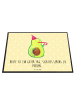 Mr. & Mrs. Panda schreibtischunterlage Avocado Feier mit Spruch in Gelb Pastell