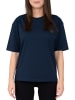 Reichstadt Reichstadt Regular Fit T-Shirt Damen Shoulder Drop 25RSW071 Dark Blue 4XL