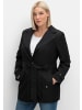 sheego Trenchcoat in schwarz