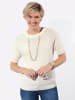 WITT WEIDEN Kurzarm-Pullover in ecru