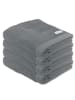 Tom Tailor Handtuch 4er Pack in Grau