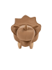Beliani Tierhocker TRICERATOPS in Braun - (W) 92 x (H) 56 x (L) 42 cm