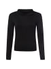 MARC CAIN SPORTS  Langarmshirt in schwarz