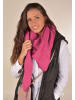 styleBREAKER Strick Dreieckstuch in Pink