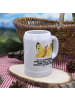Mr. & Mrs. Panda Bierkrug Schmetterling Zitronenfalter mit Spruch in Weiß