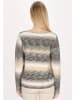 Usha Damen Pullover in Grau Mehrfarbig