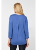 Street One Langarmshirt in dazzling blue