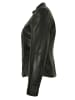 MADDOX Lederjacke Lammnappa in Schwarz