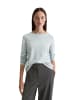 Marc O'Polo Feinstrick-Pullover regular in Silvery Blue
