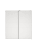 ebuy24 Schiebetürenschrank Como (2-türig) Weiß 179 x 67 cm
