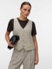 Vero Moda Pullunder mit V-Ausschnitt und Knopfleiste in Birch