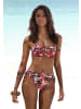 LASCANA Bikini-Hose in rot bedruckt