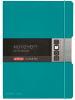 Herlitz Notizheft Flex PP A4 liniert/kariert Caribbean Turquoise 2x40 Blatt