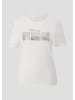 s.Oliver T-Shirt kurzarm in Creme