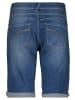 CARTOON Jeans-Shorts mit Stickerei in Blau