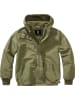 Brandit Kinder Funktionsjacke "Kids Frontzip Windbreaker" in Grün