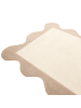 Beliani Kurzflor SANGHAR in Beige - (W) 160 x (L) 230 cm