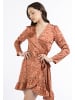 faina Damen Wickelkleid in Rot
