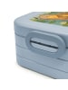 Mr. & Mrs. Panda Lunchbox Otter Kind Design mit Spruch in Blau Pastell