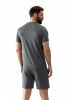Mey Rundhals T-Shirt für Herren in grau