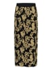 Kaffe Rock BPhelen Regular fit in Black/Big Yellow Flowers