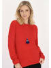 VIRITA Women Sweater in Rot