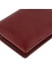 Leonhard Heyden Cambridge Kreditkartenetui Leder 7.5 cm in rotbraun