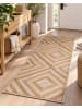 Beliani Kurzflor PIRLI in Beige - (W) 80 x (H) 1.2 x (L) 150 cm