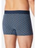 Schiesser Retro Short / Pant 95/5 Cotton in Schwarz / blau