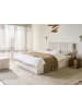 Beliani Doppelbett TARASCON in Beige - (W) 178 x (H) 103 x (L) 214 cm