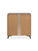 CALICOSY Buffet BERTRIX in Anthrazitgrau - (W) 88  x (H) 92  x (L) 40  cm