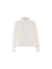 faina Damen Strickpullover in WOLLWEISS