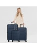 D&N Travel Line 4300-Plus 4 Rollen Kofferset 3-teilig mit Dehnfalte in dark blue