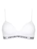 Emporio Armani Padded Triangle Bra in Weiß