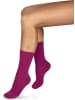 normani 1 Paar Socken Bi-Color in Magenta/Gelb