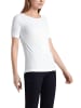 MARC CAIN Rundhalsshirt in White