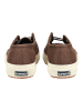 Superga Sneaker in Braun/Weiß