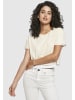 Urban Classics T-Shirt in whitesand/white
