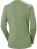 Helly Hansen Longsleeve "Classic Logo" in Grün